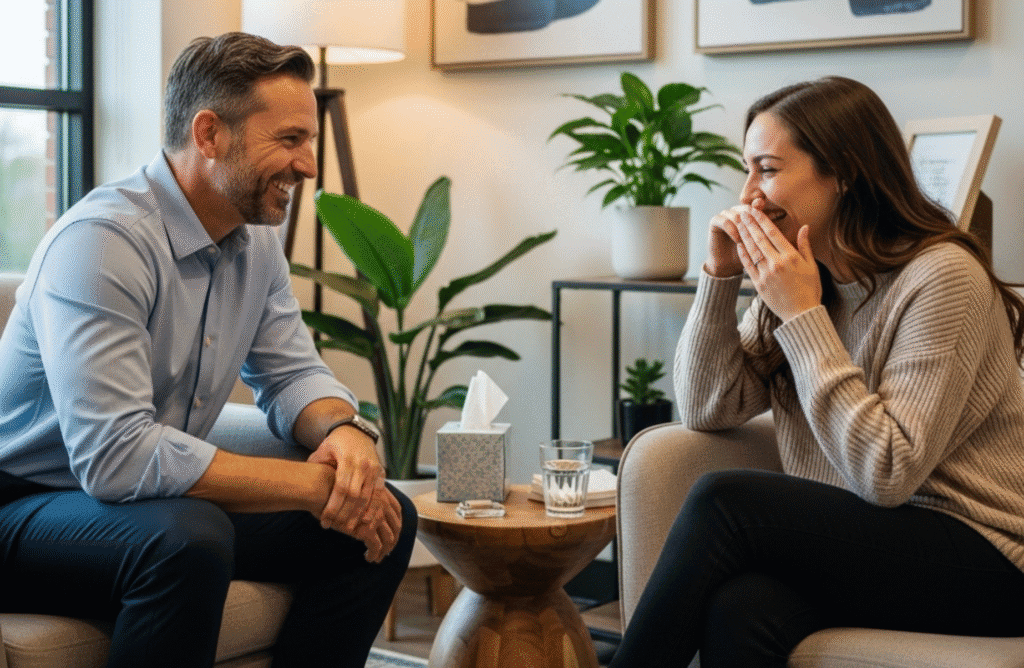 CBT or ACT therapy can help you combat different issues, if you have questions we are poised to help.