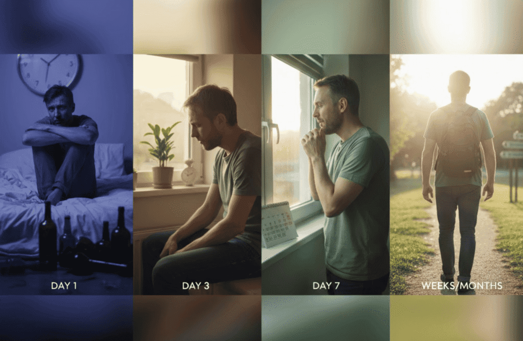 Knowing a general timeline of what to expect when you participate in effective treatment to curb alcohol use or relief from other drugs or other medication at a medical facility - you might be able to combat alcohol withdrawal symptoms on the front end.