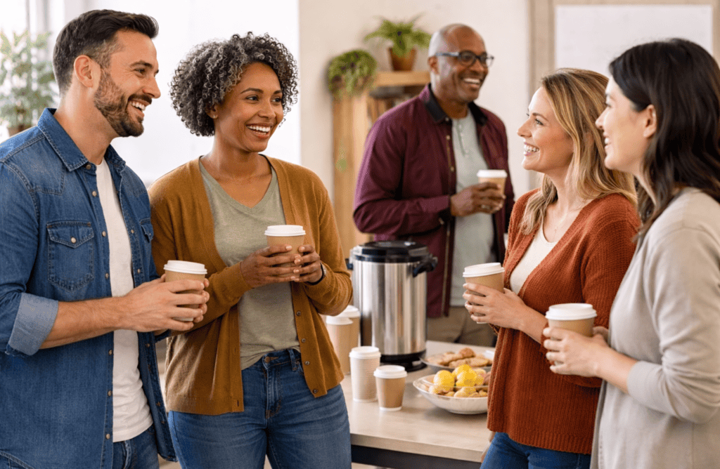Part of AA is looking for the reasons you sought comfort in substances, and working through praying to a non-human power to help move you through the twelve steps where god removes obstacles.